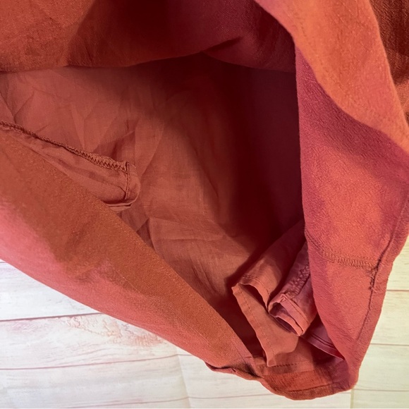 Lulus Rayon NWT Linen Dress Size Medium - Picture 3 of 6